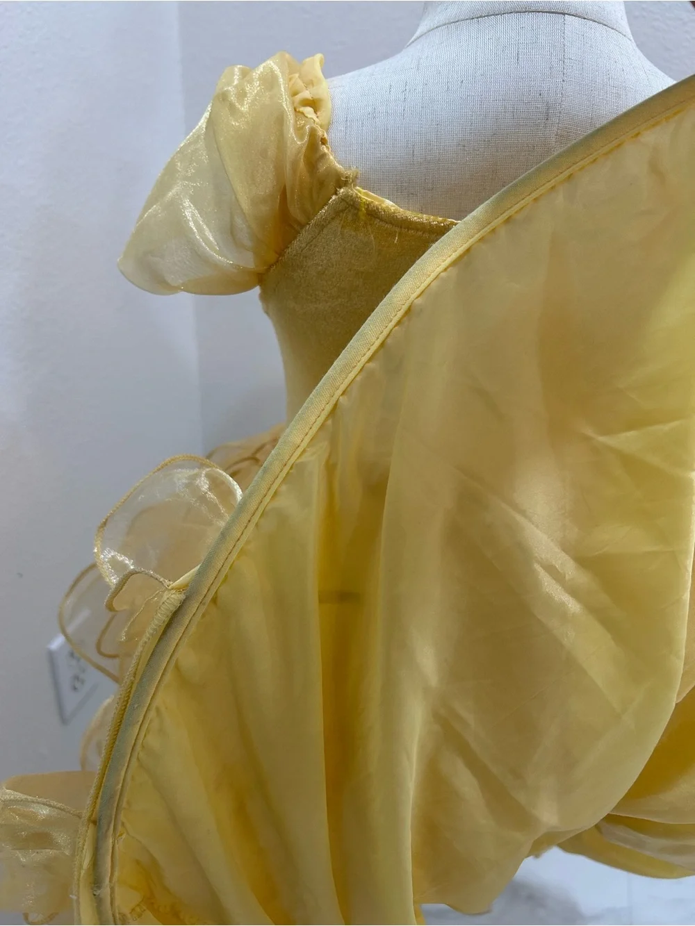 Dream Play Imagine Disney Belle Princess Inspired Ball Gown Kids Costume Dress
